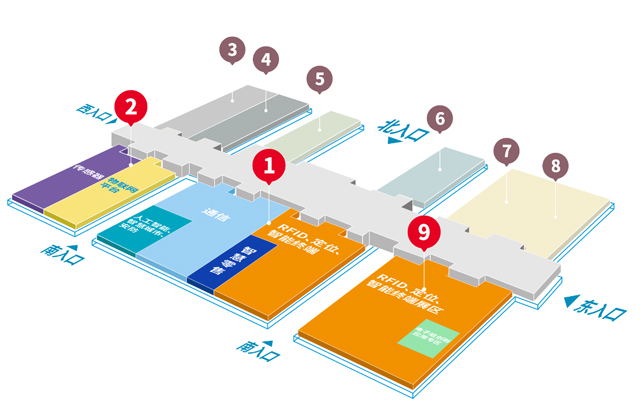國際物聯網展·深圳站平面圖