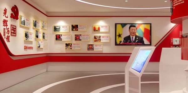 黨群服務(wù)中心展廳設(shè)計傳承弘揚(yáng)紅色精神！